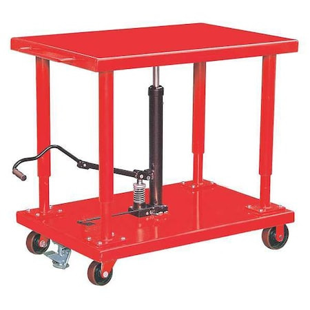 DAYTON Scissor Lift Table, 4000 Lb. Cap, 30"w, 42"l - 35KT39