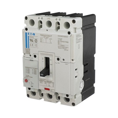 EATON Molded Case Circuit Breaker,600v Ac - PDG23M0100MRAJ