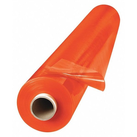 STEINER Tinted Transparent Vinyl Welding Curtains, Transparent Vinyl, Orange - 338-72R