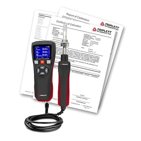 TRIPLETT Relative Humidity and Temperature Meter - RHT90-NIST