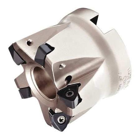 WIDIA Indexable Face Mill, M370 Series, High Speed Steel, 0.0490 in Depth of Cut - 4171169