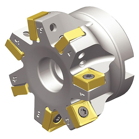 WIDIA Indexable Profiling End Mill, Vsm890 Series, High Speed Steel, 9.80mm Depth of Cut - 6596126