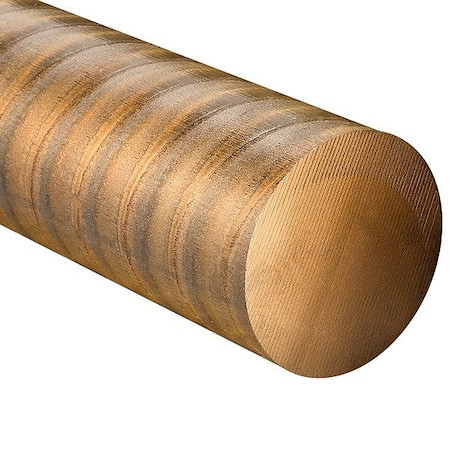 AMPCO METALS Ampco18 Bronze Rod,2 1/2 in O.d.,24 in L - 181-0250-024