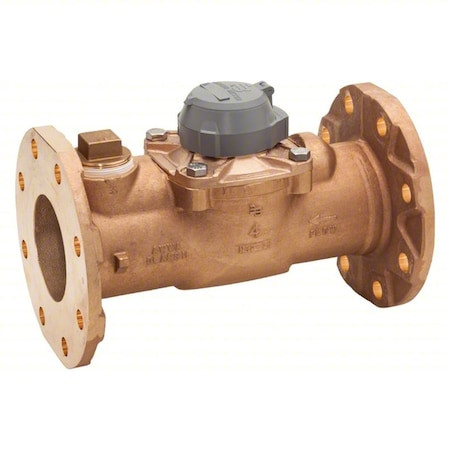 BADGER Lead-free Bronze Turbine Flow Meter - 108-1056