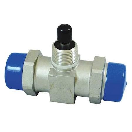 BLANCETT Flowmeter,turbine,180 Gpm,1-1/2 in Mnpt - B111-115