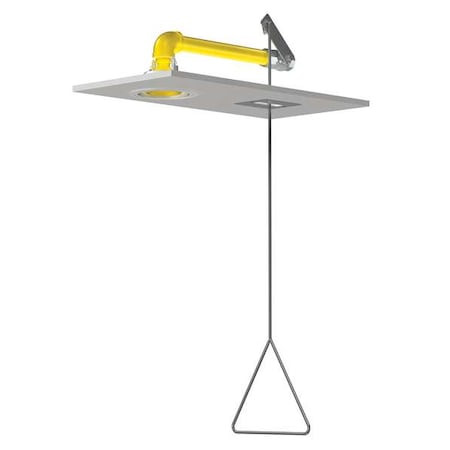 BRADLEY Emergency Shower,horizontal,flush,20 Gpm - S19-120FM