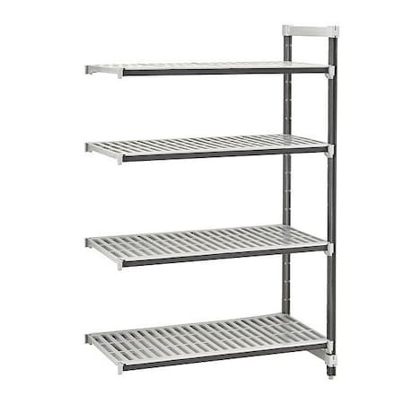 CAMBRO Shelving Unit,40 in L,speckled Gray - EXA214264V4480