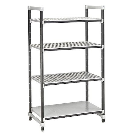CAMBRO Shelving Unit,72 in L,speckled Gray - EXU187284VS4480