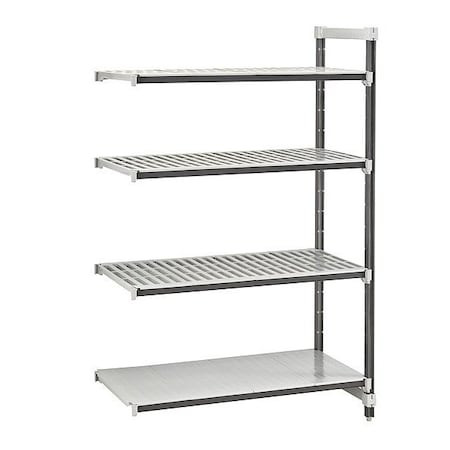 CAMBRO Shelving Unit,28 in L,speckled Gray - EXA213084VS4480