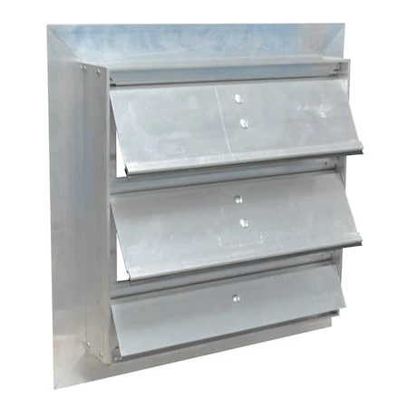 CANARM Motorized Damper,aluminum,square,18 Ga - SX3212X12