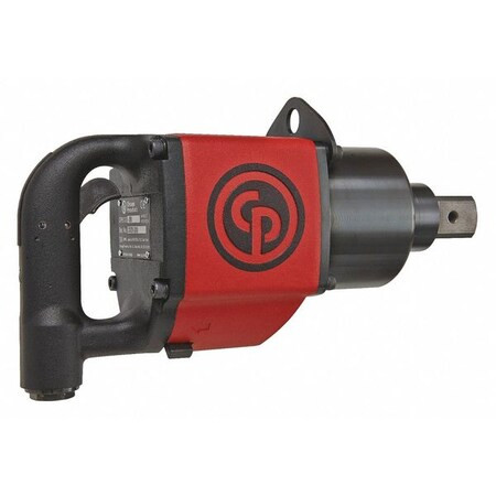 CHICAGO PNEUMATIC No 5 Spline Air Impact Wrench D-handle,max Torque Reverse 5900 Ftlbf,2800 Rpm,pinless Rocking Dog - CP6135-D80L