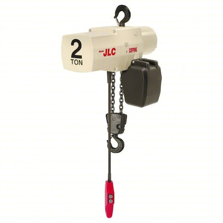 COFFING HOISTS Electric Chain Hoist,2000 Lb Cap. - JLC2016110