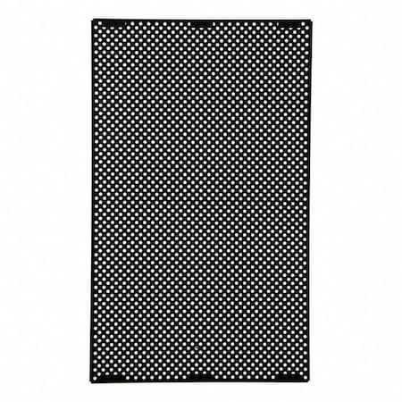 RUBBERMAID COMMERCIAL Panels,fits 50 Gal/51 Gal,black,pk4 - 2182676