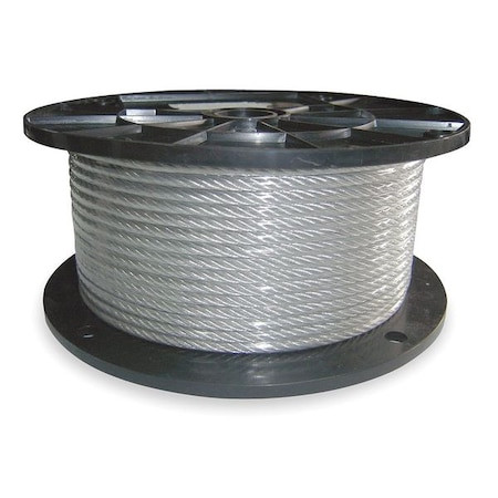N/A Ss Cable,3/8 In,150 Ft,2400 Lb Capacity - 1DLC9