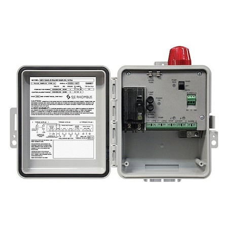 SJE-RHOMBUS Controlpanel,0 to 20a,single - 1105396