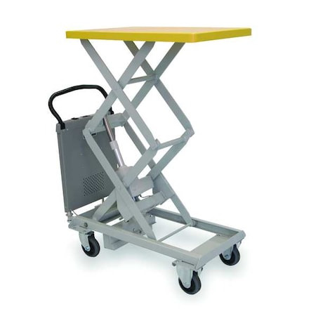 SOUTHWORTH Scissor Lift Table, 220 Lb. Cap, 24"w, 36"l - PLM-100W