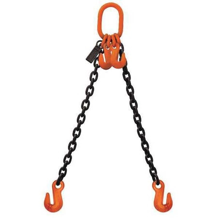 STREN-FLEX Chain Sling,3/8in Size,15,200lb Load Lmt - SF1212G10DOGA