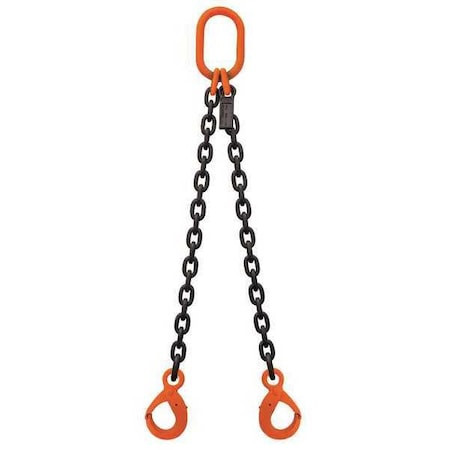 STREN-FLEX Chain Sling,9/32in Size,10ft L,dol Sling - SF0910G10DOL