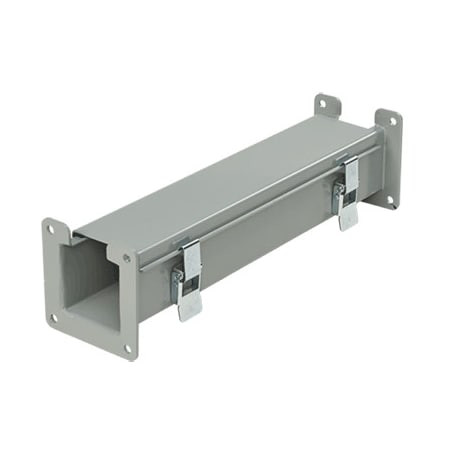 NVENT HOFFMAN Cut-off Fitting,lay-in,4.00x4.00,gray - F44LXL