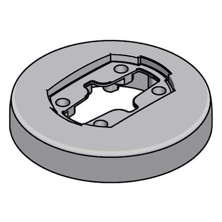 RITTAL Enclosure Coupling, Noval Accessory, Zinc - 6206320