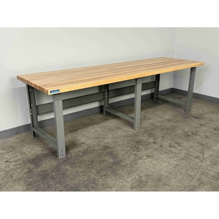 STACKBIN Workbenches, 96" W, 34" Height, 3500 Lb. - M9630-3500-GY