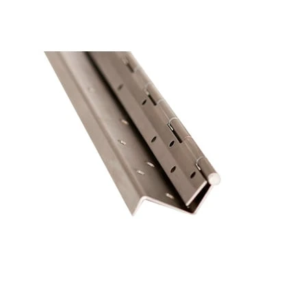 STANLEY Hm Continuous Hinge, Barrel, Swing Clear, Stainless Steel - 656 UL SC DOOR HINGE    7'    32D STS
