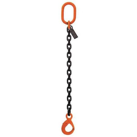 STREN-FLEX Chain Sling,1/2in Size,4 Ft L,sol Sling - SF1604G10SOL