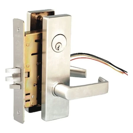 TOWNSTEEL Mortise Lockset, Lever, Ms, Ms Sentinel, Store, Elec./mech. - MSE-121-S-626