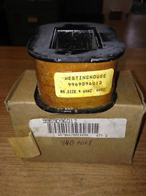 New CUTLER HAMMER / WESTINGHOUSE SIZE 4 440V COIL P/N: 9969D96G12 (B100)