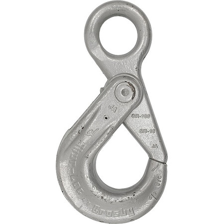 CROSBY Self-lock Hook,alloy Steel,3 1/2",g100 - S-1316A