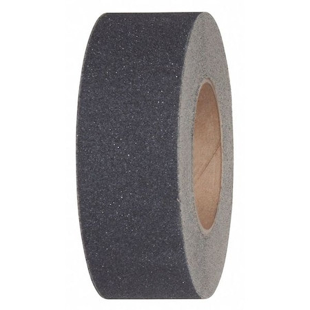 JESSUP SAFETY TRACK Commercial Grade Anti Slip Grit Roll Silicon Carbide, Adhesive Rubber Black, 2" W X 60 Ft. L - 3100-2