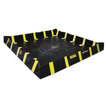 JUSTRITE Quickberm(r),475 Gal.,black - 28539