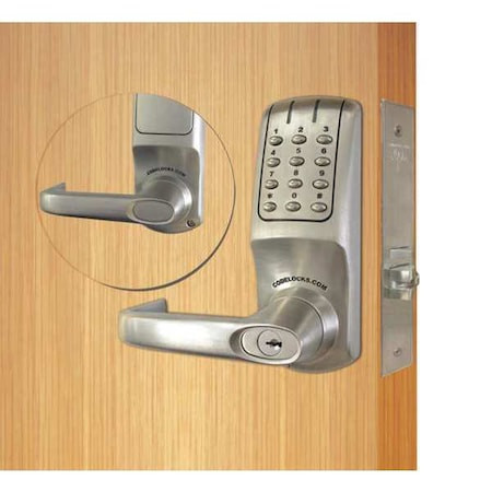 CODELOCKS Electronic Key Lock,(4)aa - CL5250-BS