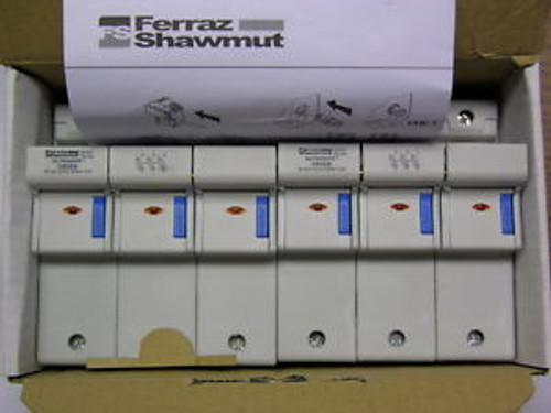 2 Ferraz Shawmut / Mersen US223I ULTRASAFE 3-Pole Fuseholders With Indicator