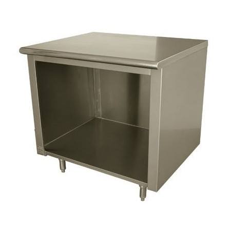 ADVANCE TABCO Cabinetbench,26inh,silver,stainlesssteel - EEB-SS-243