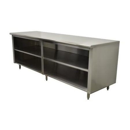 ADVANCE TABCO Cabinetbench,26inh,silver,stainlesssteel - EEB-SS-248M