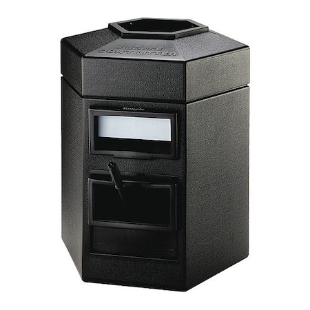 COMMERCIAL ZONE PRODUCTS Cayman 1 Waste/wsc Center,black - 755201