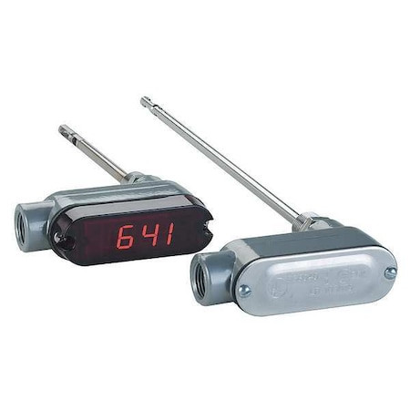 DWYER INSTRUMENTS Air Velocity Transmitter, 24" (609.6 Mm) Probe Length. - 641-24