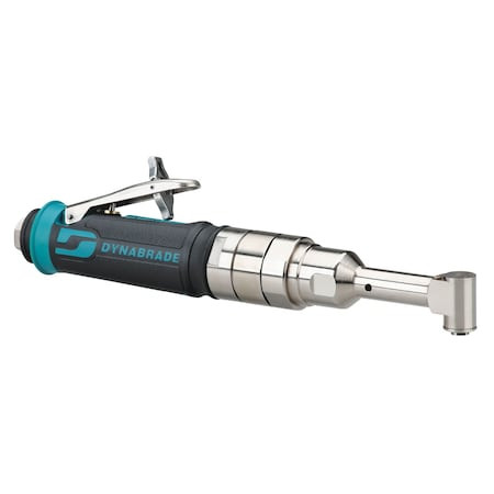 DYNABRADE Right Angle Drill, .4hp, 3200rpm, 1/4"-28female Thrd - 55582