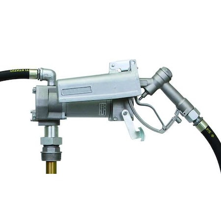 DAYTON Fuel Transfer Pump, 12v Dc, 15 Gpm Max. Flow Rate , 1/7 Hp, Aluminum, 1 in Inlet - 12F724
