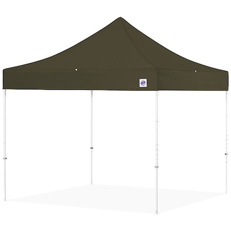 E-Z UP Portable Shelter,green,10 Ft W,10 Ft L - EC3STL10KFWHTMCOD
