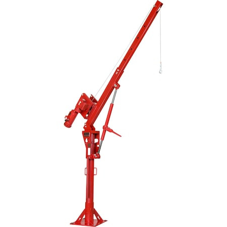 THERN Davit Crane Up to 3000lb Cap W/ Electric - 5PT30J-E2