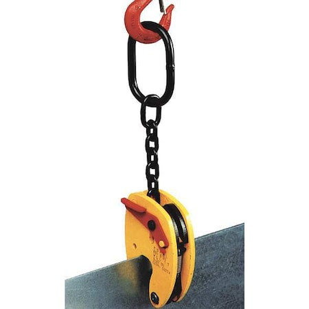 TRACTEL Plate Clamp,2,205 Lb Load Cap.,automatic - 50248