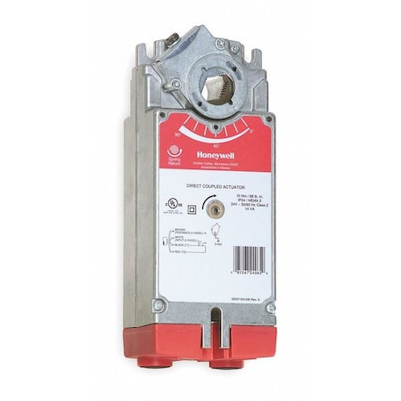 HONEYWELL Actuator, Damper & Valve, 88 In-lb - MS7510A2206/U