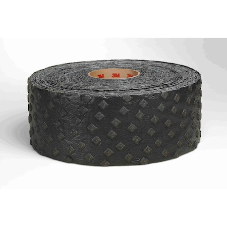 3M Removable Black Line Mask, 8 in W X 40 Yd L, Black - A715