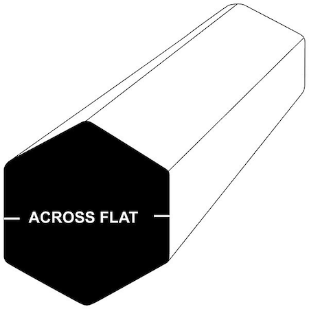 N/A 2" Alloy Steel Hex Bar 4140/4142-cold Finish - 20247_72_0