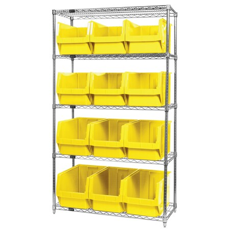 QUANTUM STORAGE SYSTEMS Magnum Bin Wire Units - WR5-533YL