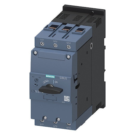 SIEMENS Manual Motor Starter, Not Applicable, 3 P, 3 Phase, Selector Switch, 100 a - 3RV20414MA10