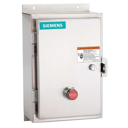 SIEMENS Nema Magnetic Motor Starter, Non-reversing, 1no, 120v Ac, 3 P, Screw - 14DUA32WF