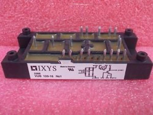 1PCS VUB120-16N01  Encapsulation:MOUDLEThree Phase Rectifier Bridge with IGBT